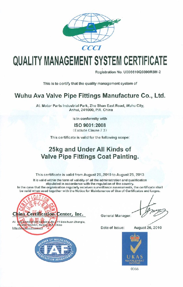 質量管理體系（愛維爾英文）